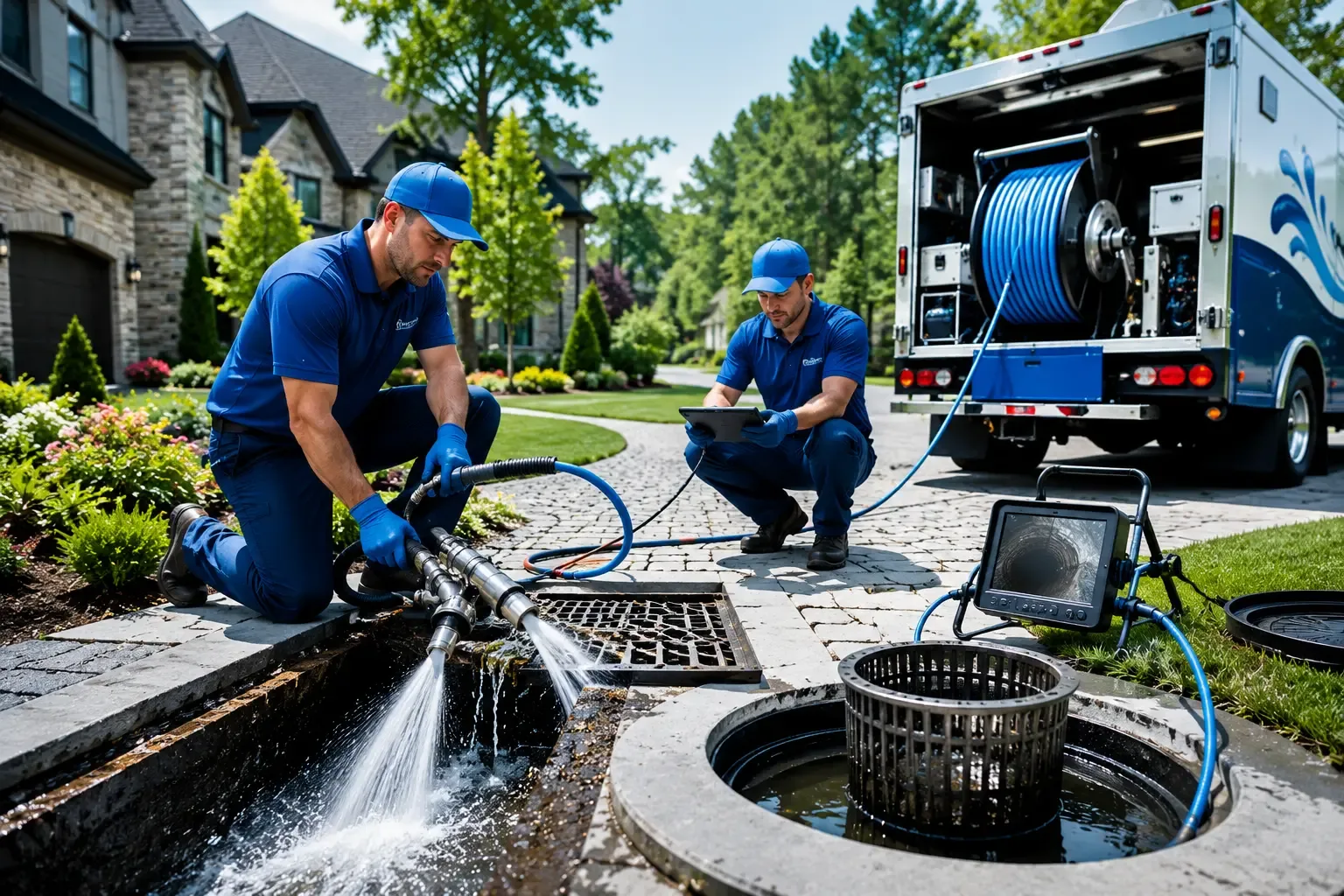 Local outdoor drain cleaning professionals in Staley, NC