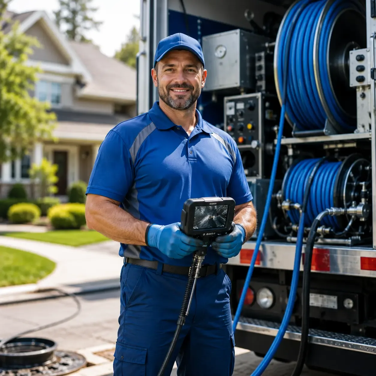 Local outdoor drain cleaning specialists in Staley, NC
